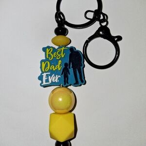 💛 BEST DAD EVER - BAG CLIP